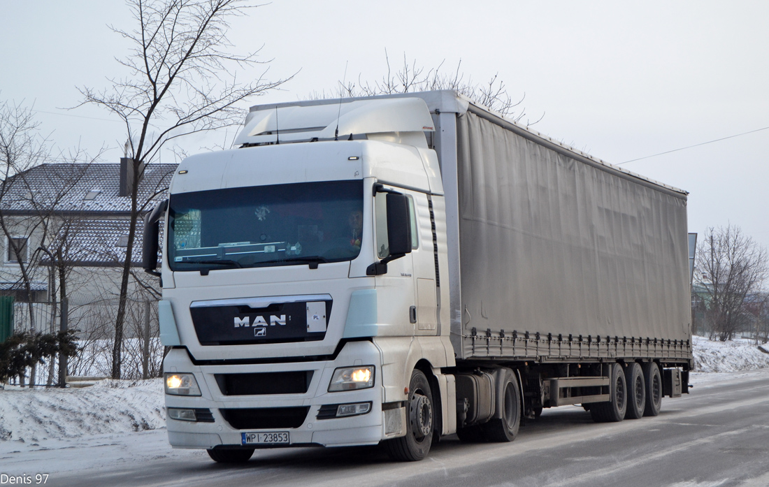 Польша, № WPI 23853 — MAN TGX ('2007) 18.440