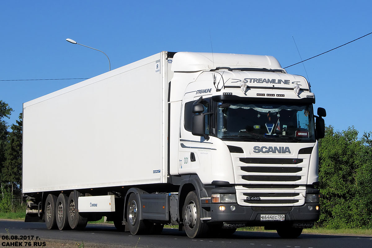 Московская область, № В 644 ЕС 750 — Scania ('2013) G440