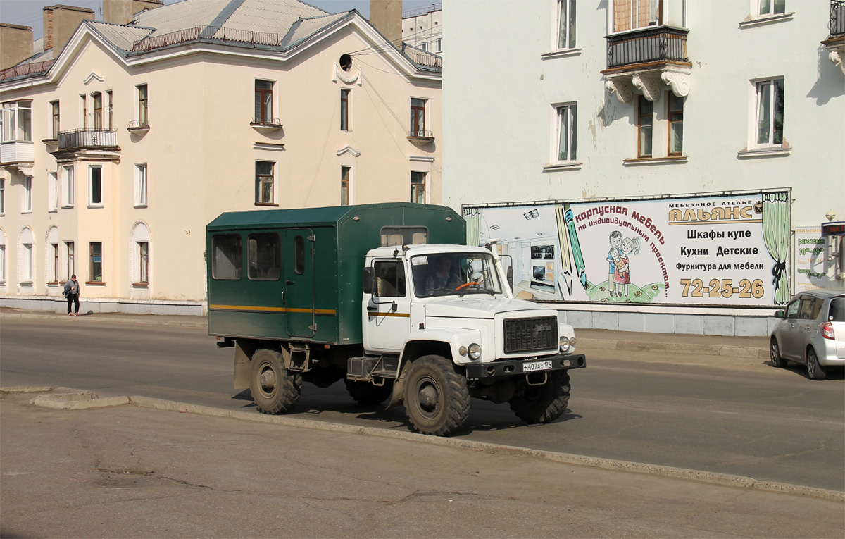 Красноярский край, № М 407 АХ 124 — ГАЗ-33081 «Садко»