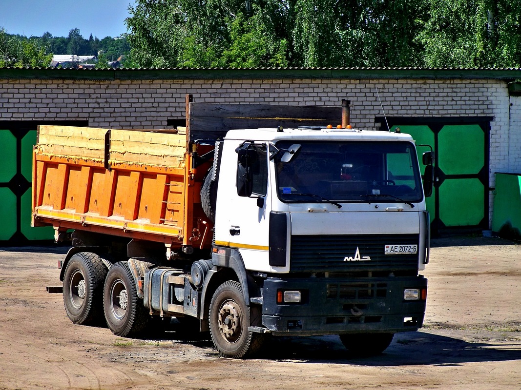 Могилёвская область, № АЕ 2072-6 — МАЗ-6501 (общая модель)