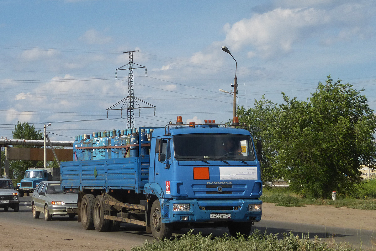 Волгоградская область, № Р 453 НТ 34 — КамАЗ-65117-N3