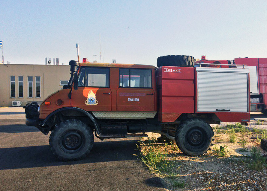 Греция, № N.Σ 1610 — Mercedes-Benz Unimog (общ.м)