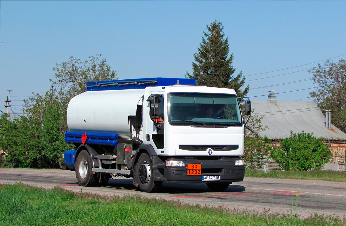 Днепропетровская область, № АЕ 9417 ІВ — Renault Premium ('1996)
