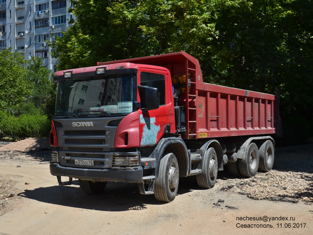 Севастополь, № А 372 ОС 92 — Scania ('2004) P380