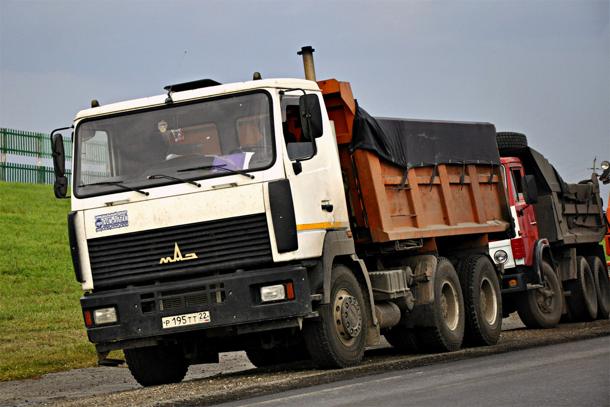 Алтайский край, № Р 195 ТТ 22 — МАЗ-6501A5