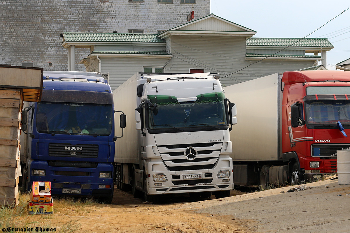 Омская область, № Т 608 АМ 55 — Mercedes-Benz Actros ('2003) 1846