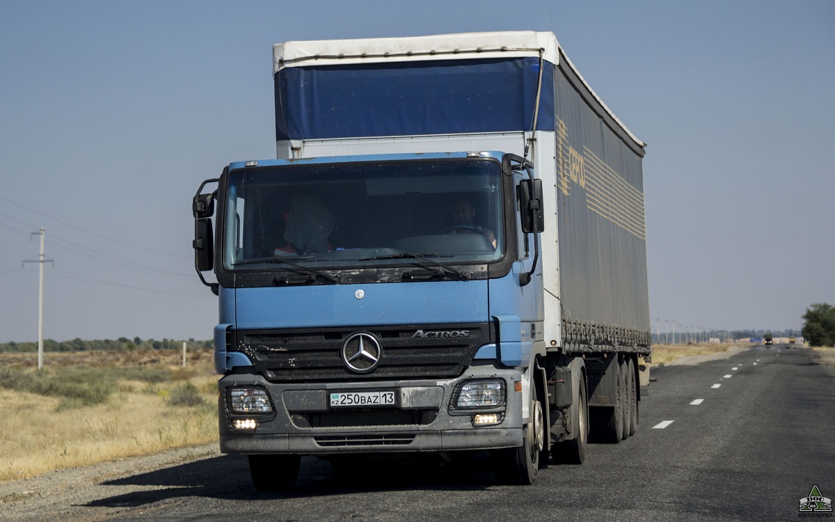 Туркестанская область, № 250 BAZ 13 — Mercedes-Benz Actros ('2003) 1844