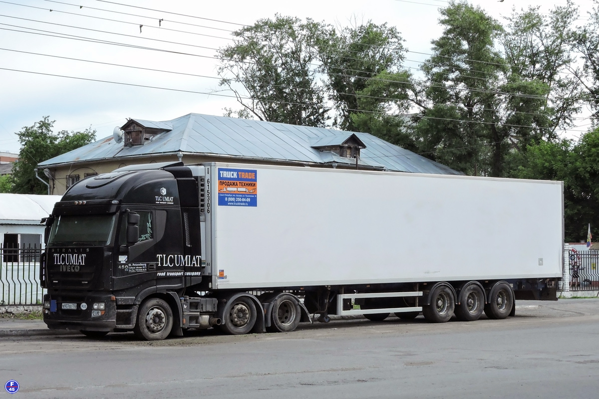 Санкт-Петербург, № В 937 ЕЕ 750 — IVECO Stralis ('2007) 450