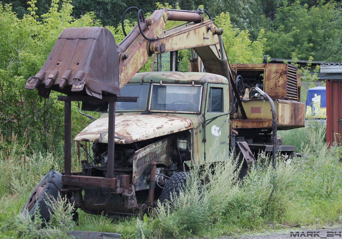 Красноярский край, № (24) Б/Н 0002 — КрАЗ-255 (общая модель); Красноярский край — Автомобили без номеров