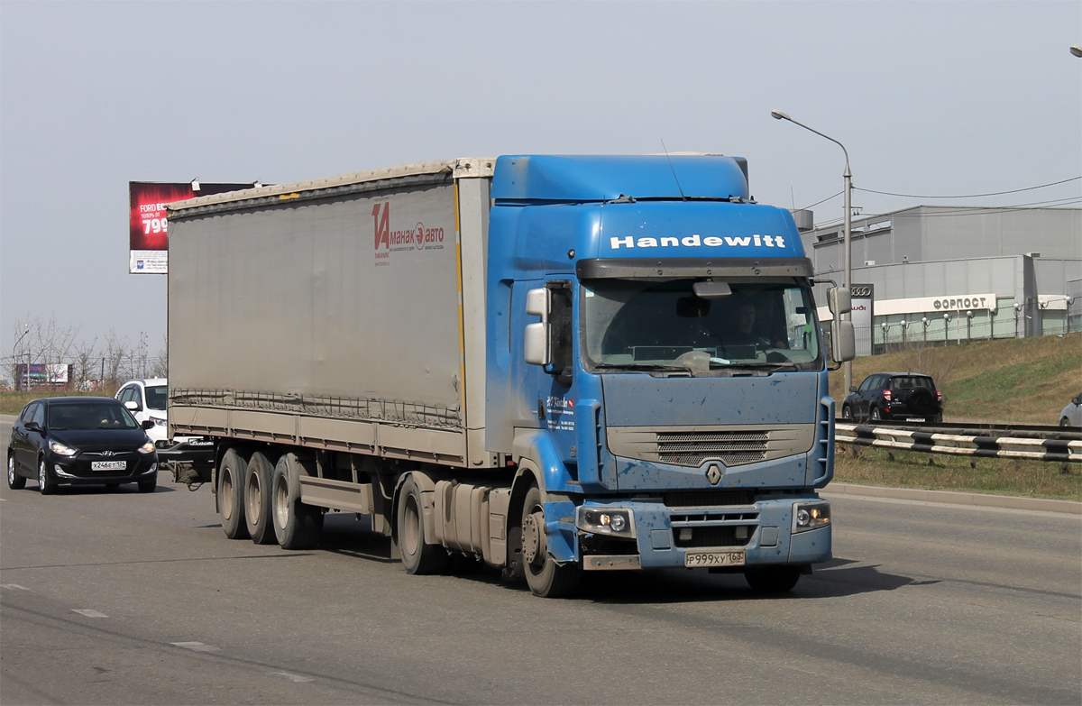 Самарская область, № Р 999 ХУ 163 — Renault Premium ('2006)