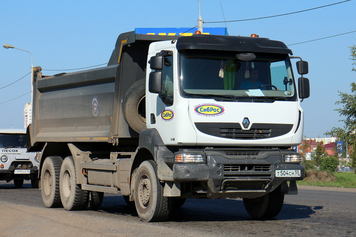 Омская область, № Т 504 СН 55 — Renault Kerax [X9P]