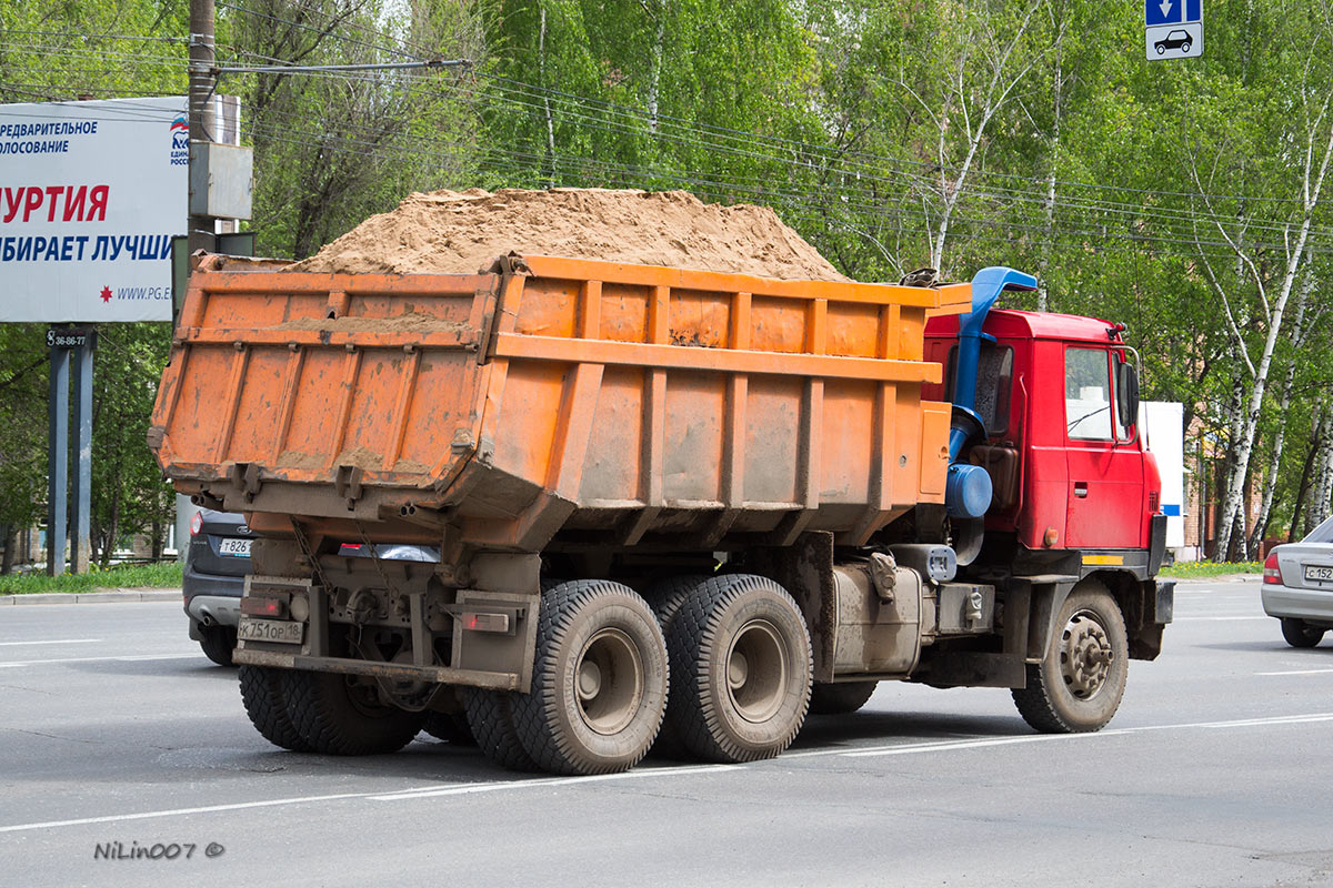 Удмуртия, № К 751 ОР 18 — Tatra 815-2 S1