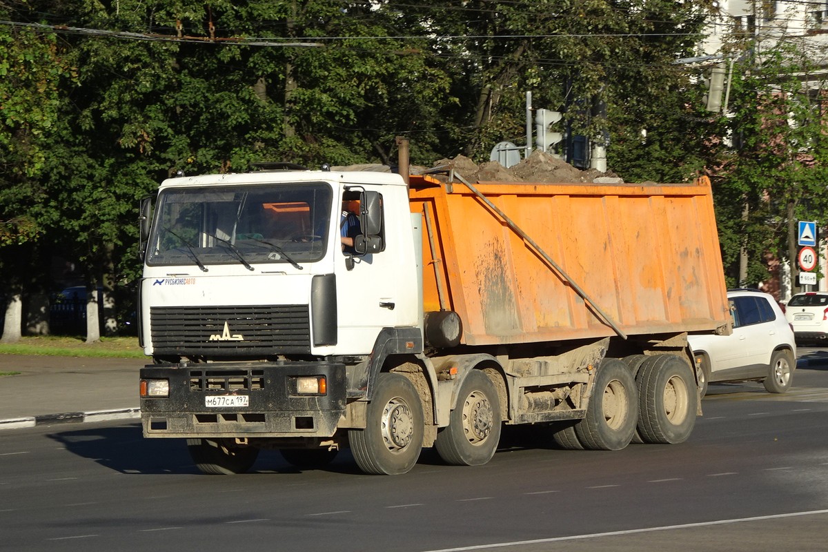 Ярославская область, № М 677 СА 197 — МАЗ-6516A8