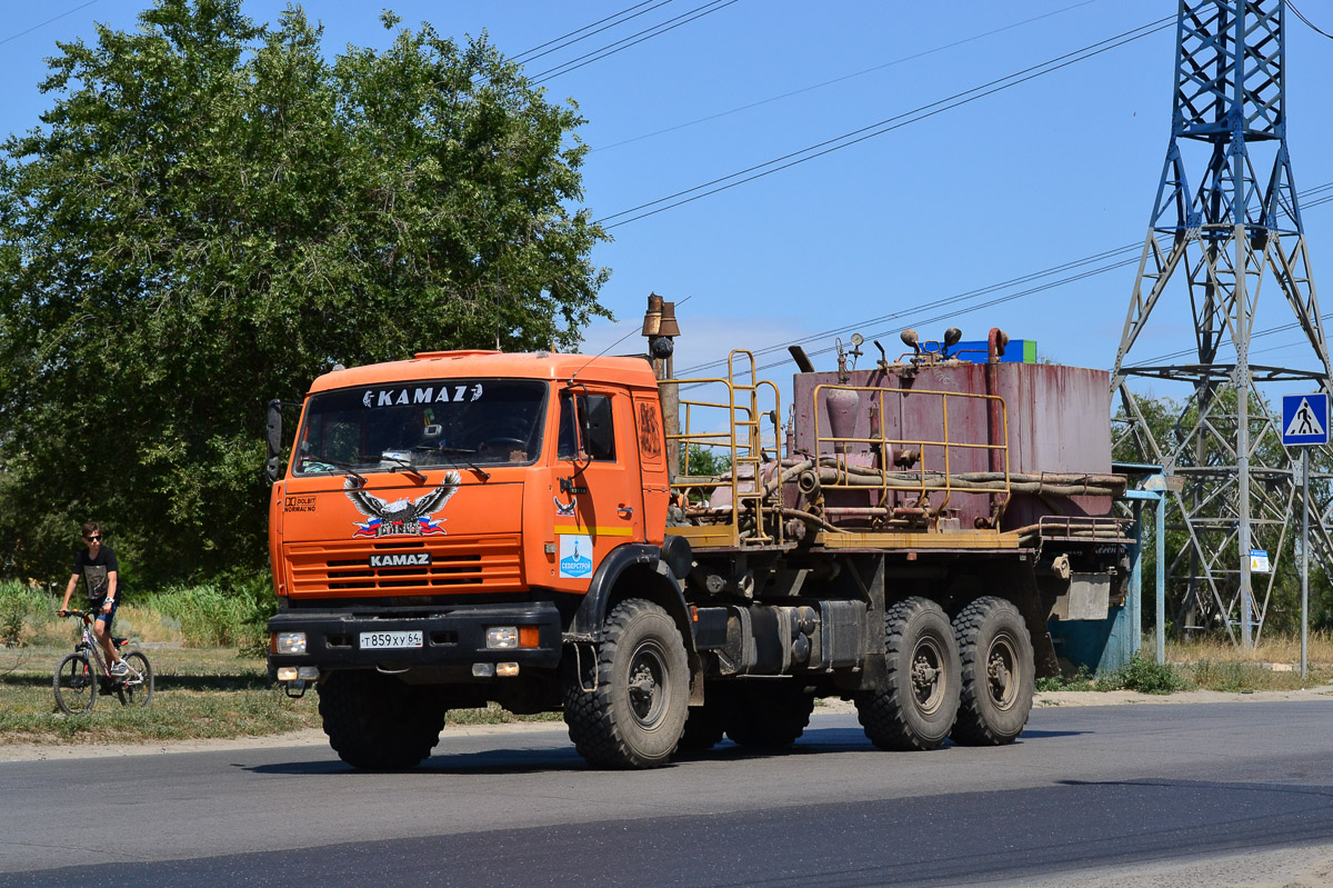 Саратовская область, № Т 859 ХУ 64 — КамАЗ-43118-10 [43118K]