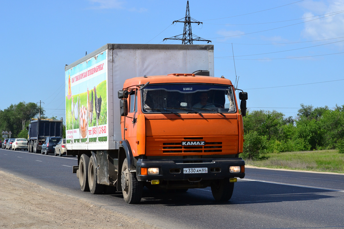 Саратовская область, № Х 330 АМ 64 — КамАЗ-65115 (общая модель)