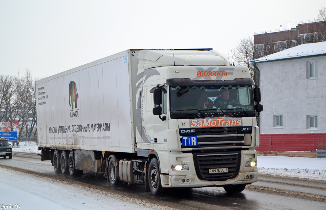 Брестская область, № АІ 9760-1 — DAF XF105 FT