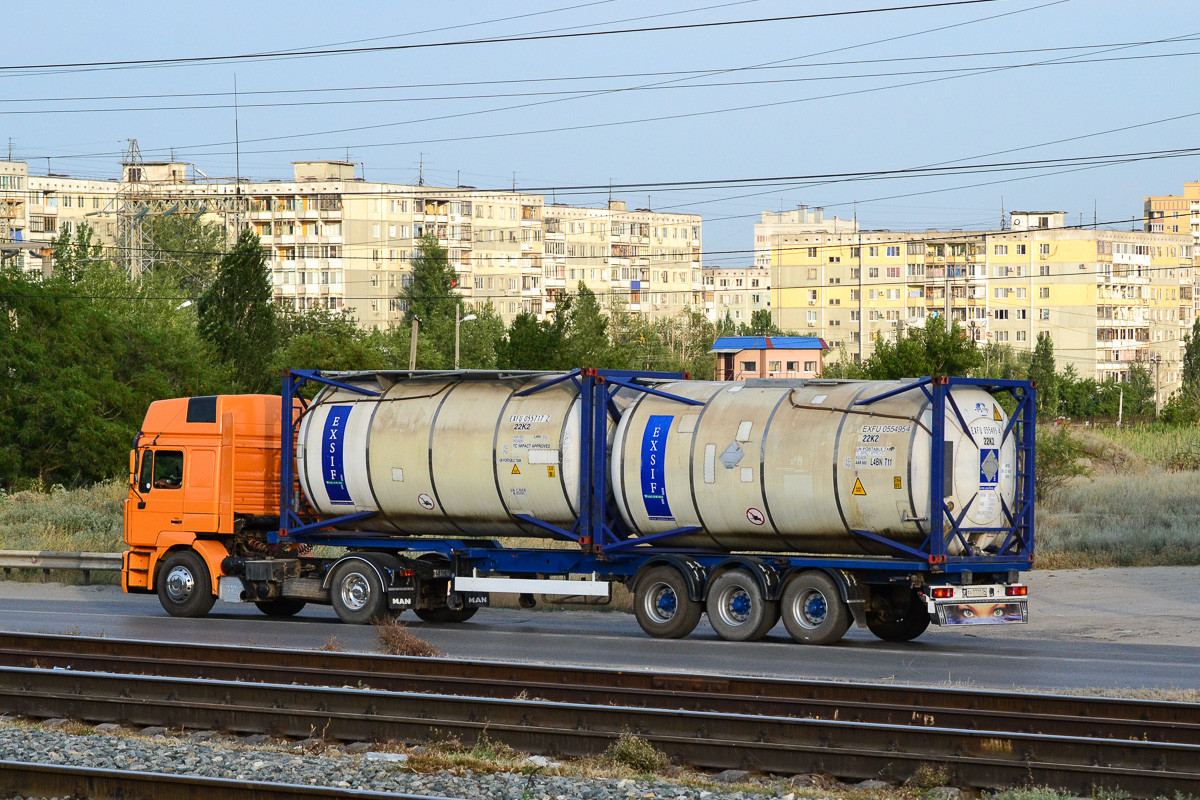 Волгоградская область, № В 681 УЕ 134 — MAN F2000 19.464