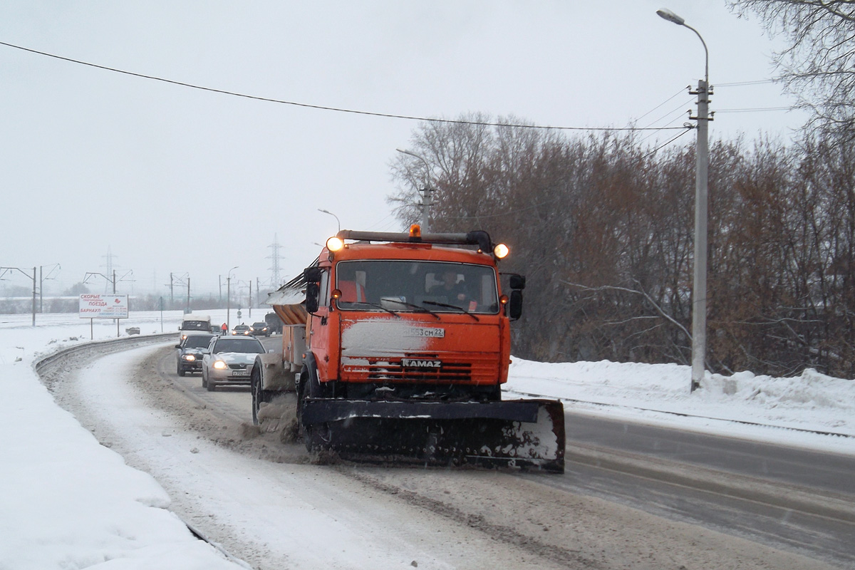 Алтайский край, № Н 553 СМ 22 — КамАЗ-43253-A3