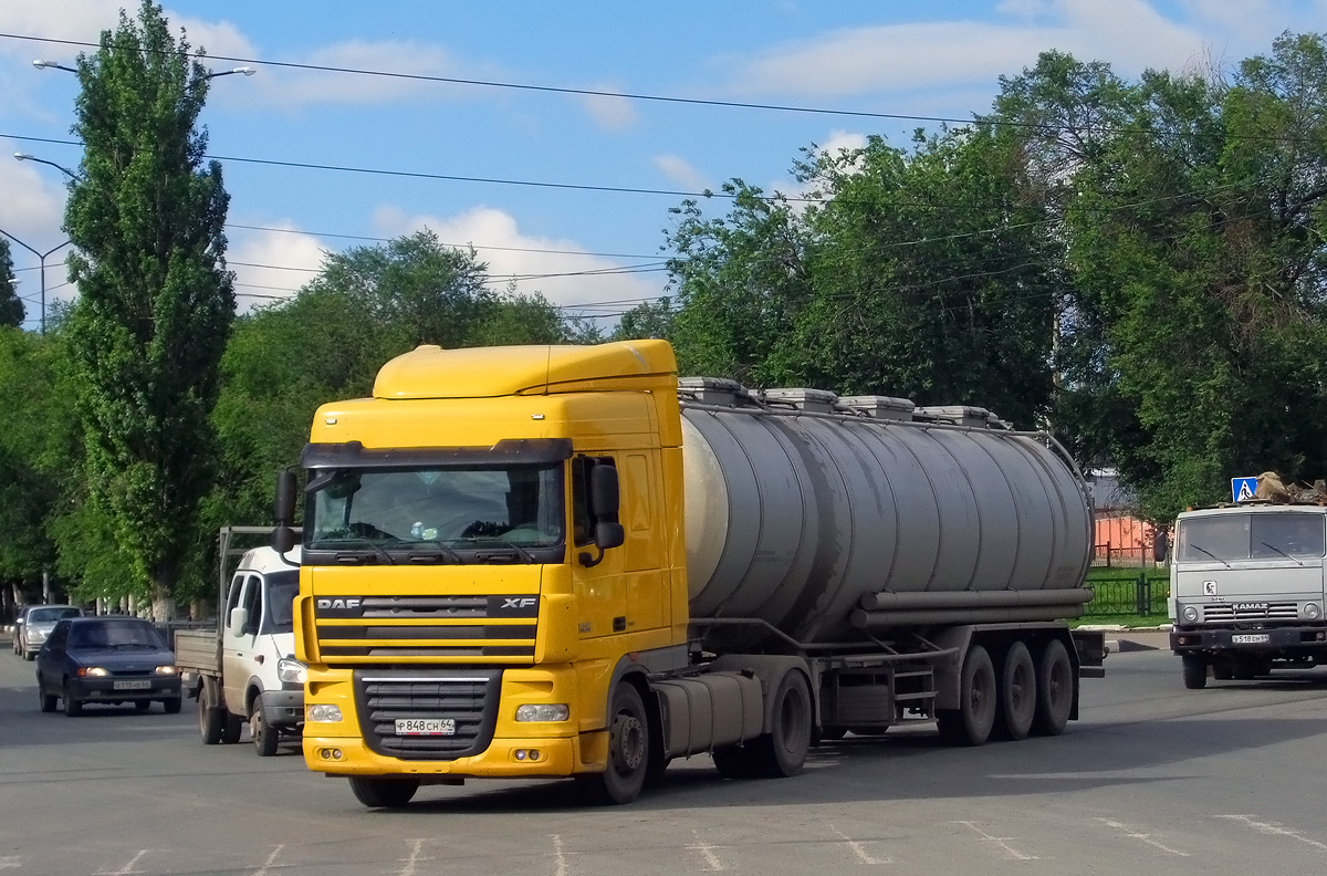 Саратовская область, № Р 848 СН 64 — DAF XF105 FT