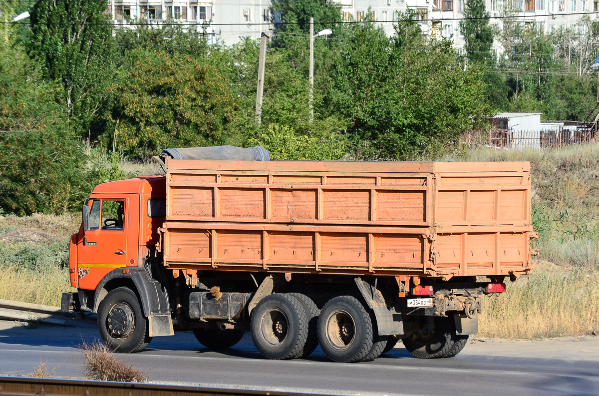 Липецкая область, № М 334 ВО 48 — КамАЗ-53215 (общая модель)