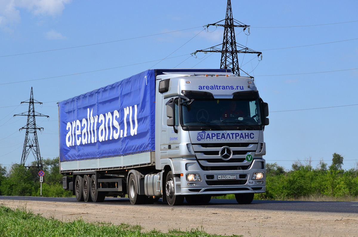 Москва, № К 890 СН 777 — Mercedes-Benz Actros ('2009) 1844