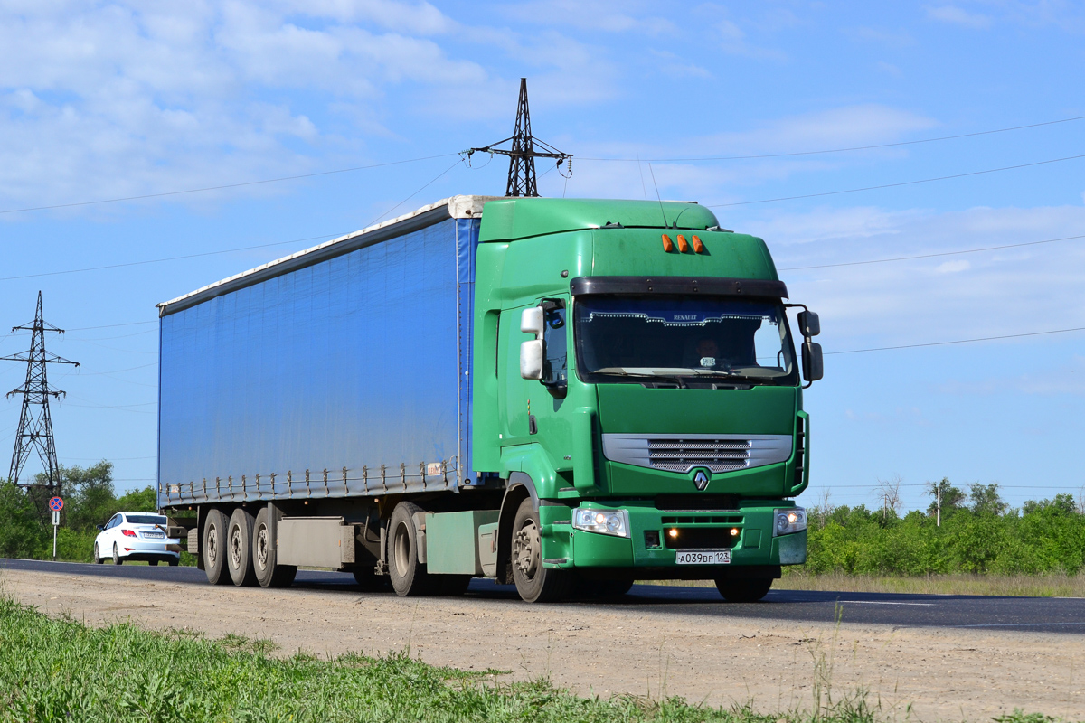 Волгоградская область, № А 039 ВР 123 — Renault Premium ('2006)