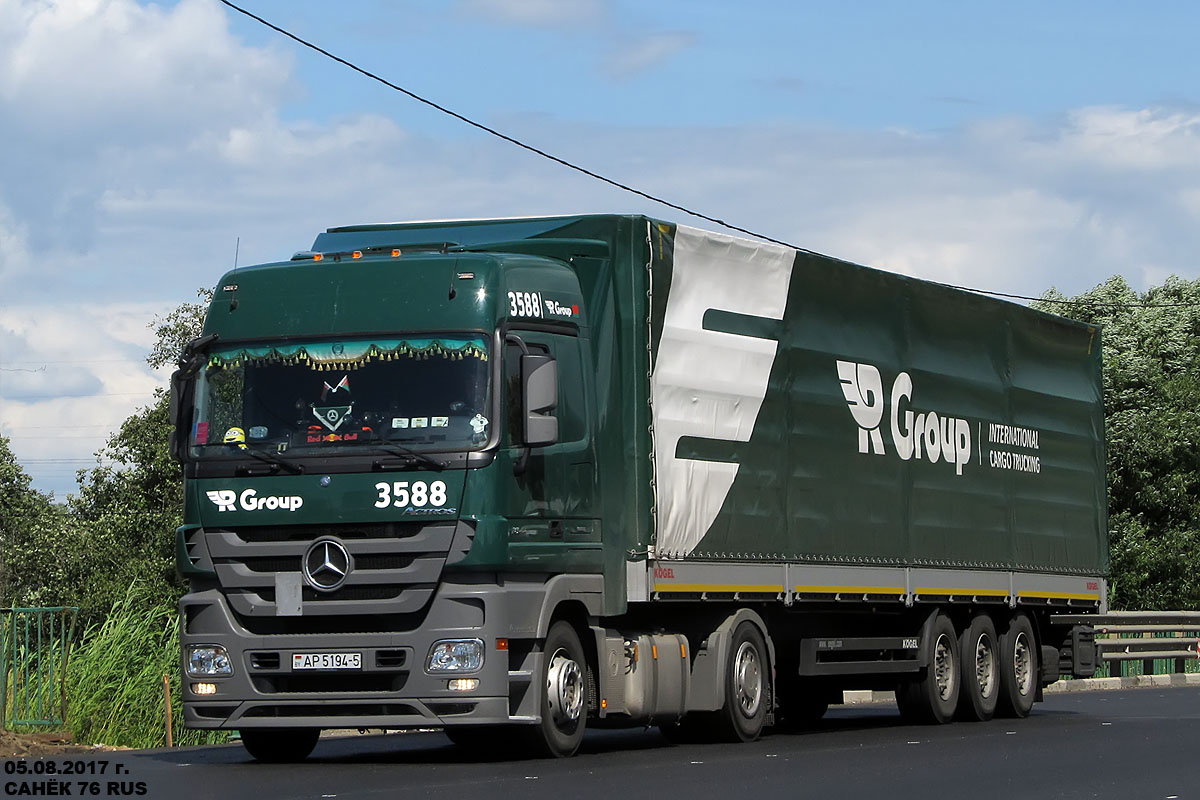 Минск, № 3588 — Mercedes-Benz Actros ('2009) 1844