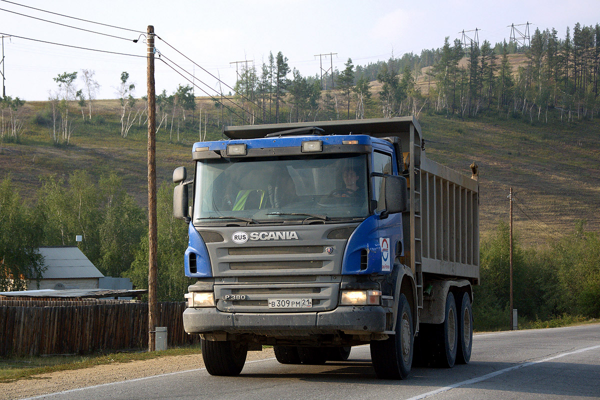 Чувашия, № В 309 РМ 21 — Scania ('2004) P380