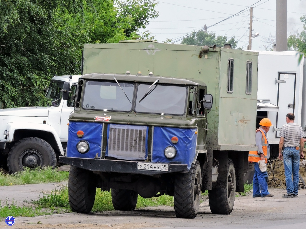 Курганская область, № У 214 ВХ 45 — ГАЗ-66-11