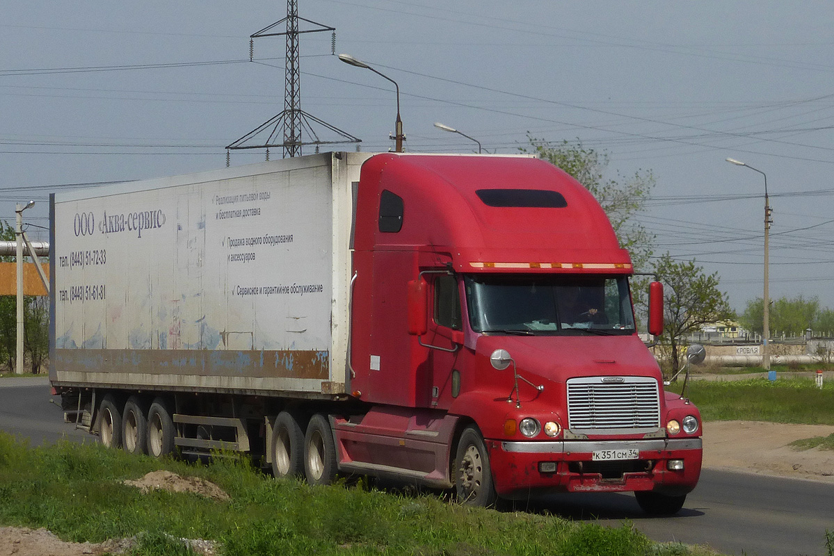 Волгоградская область, № К 351 СМ 34 — Freightliner Columbia