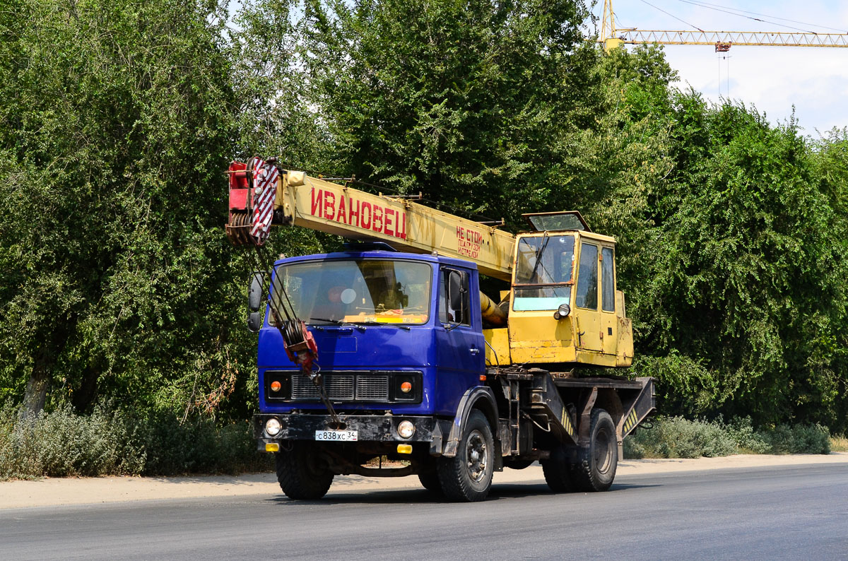 Волгоградская область, № С 838 ХС 34 — МАЗ-5337 [533700]