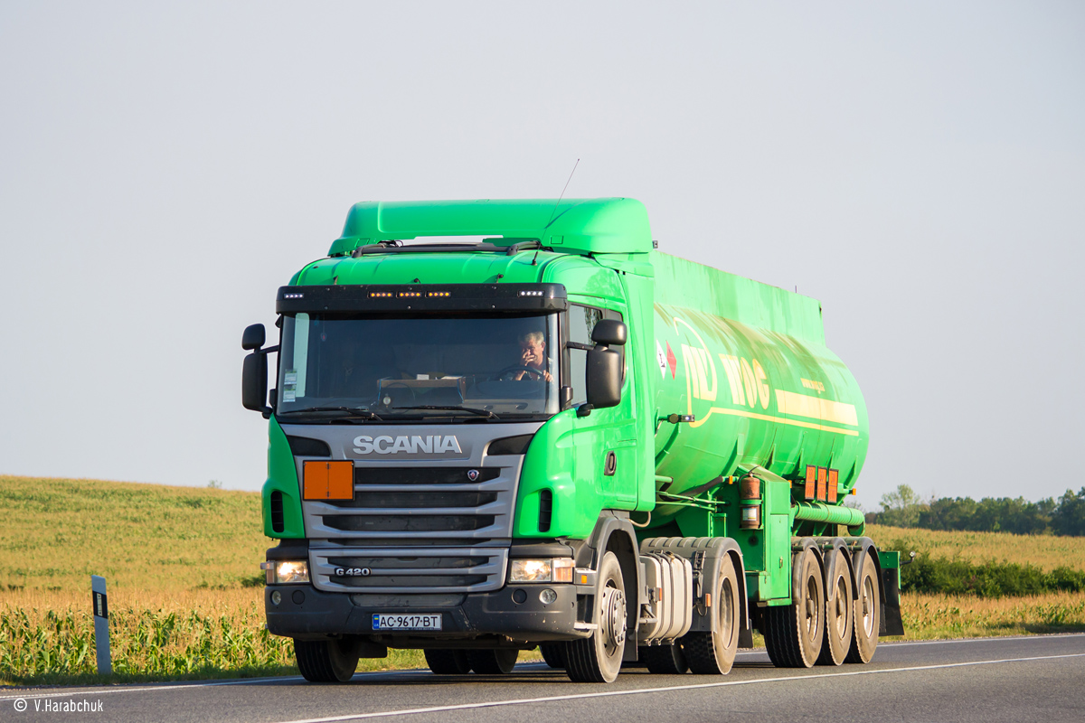 Волынская область, № АС 9617 ВТ — Scania ('2009) G420