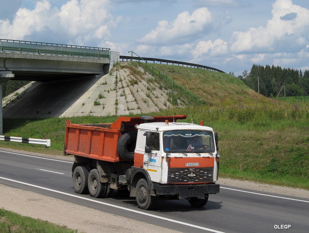 Витебская область, № АА 6222-2 — МАЗ-5516 (общая модель)