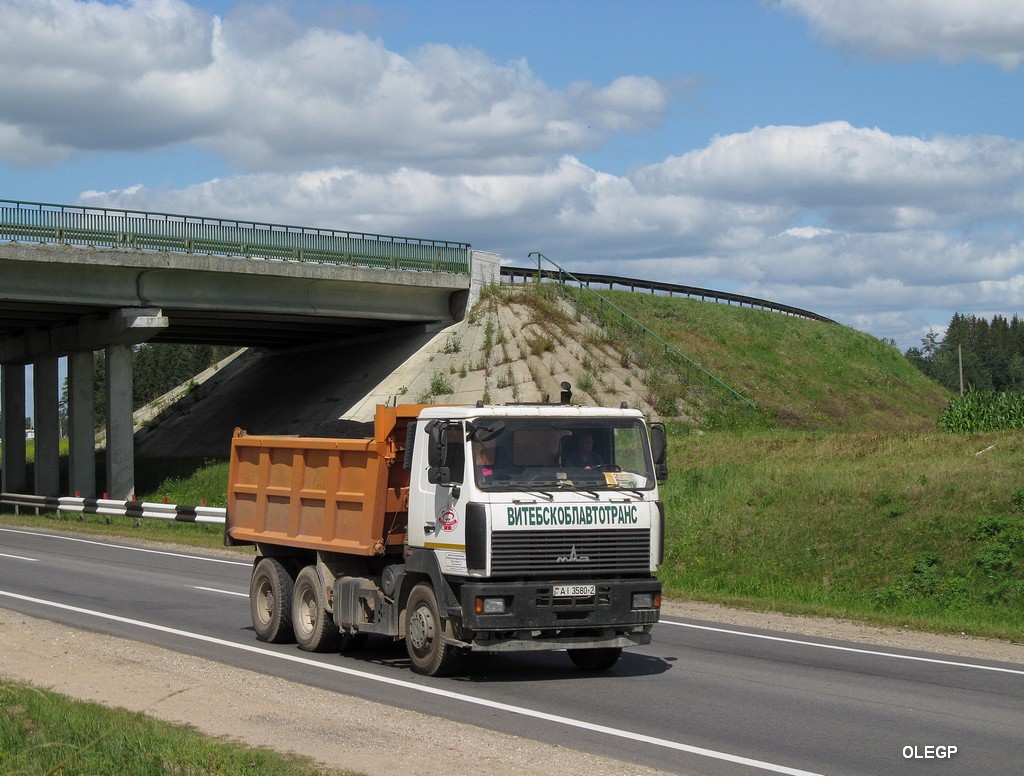 Витебская область, № АІ 3580-2 — МАЗ-6501 (общая модель)