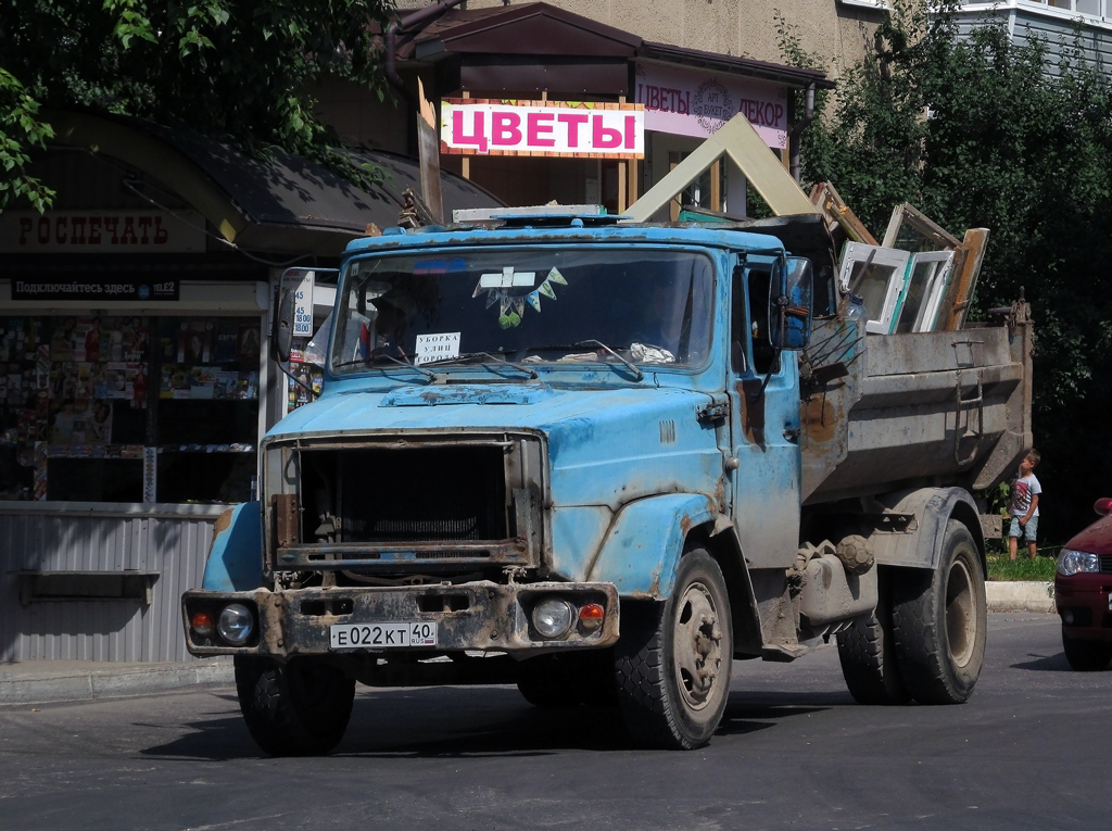 Калужская область, № Е 022 КТ 40 — ЗИЛ-433362