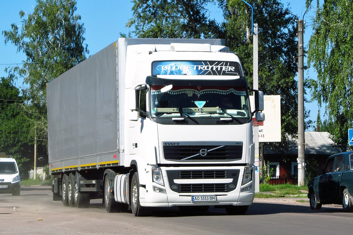 Закарпатская область, № АО 5553 ВМ — Volvo ('2008) FH.500