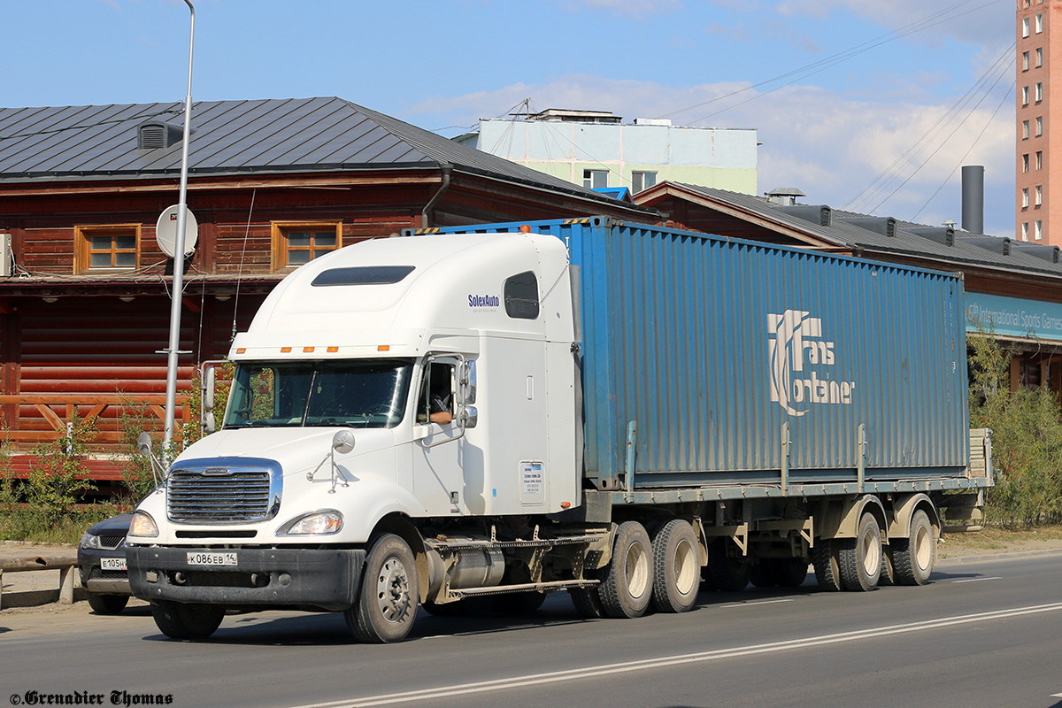 Саха (Якутия), № К 086 ЕВ 14 — Freightliner Columbia