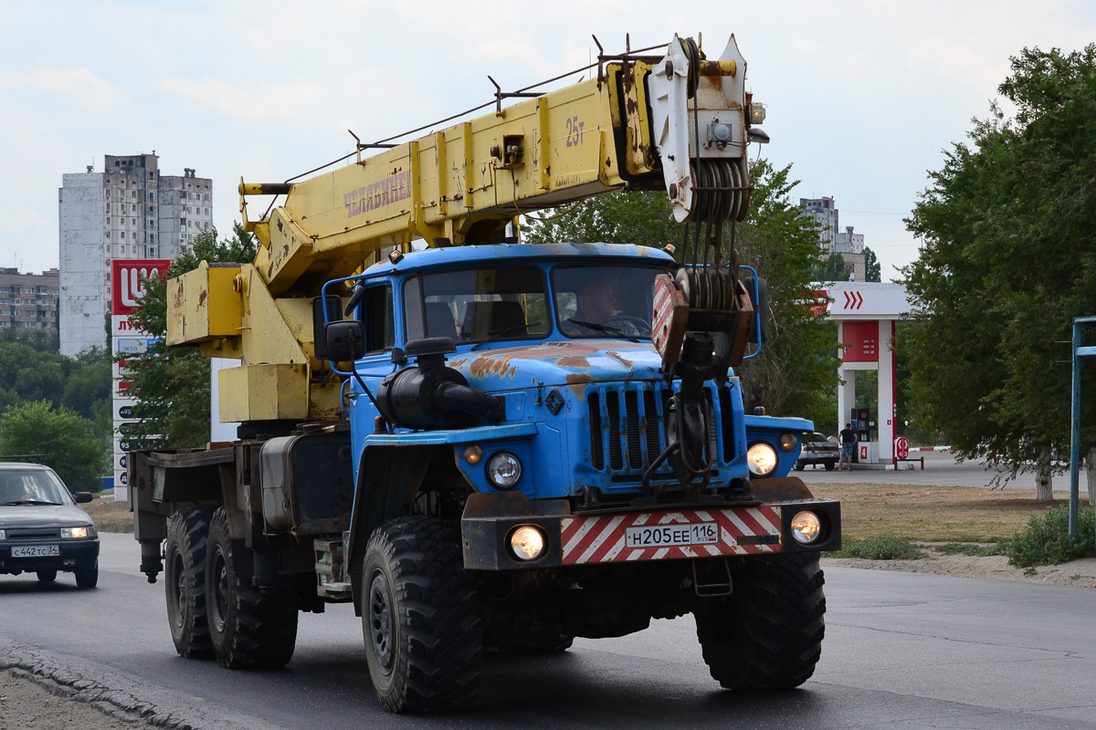 Волгоградская область, № Н 205 ЕЕ 116 — Урал-4320-40