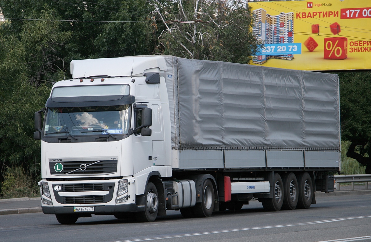 Киев, № АА 6746 КТ — Volvo ('2008) FH.420