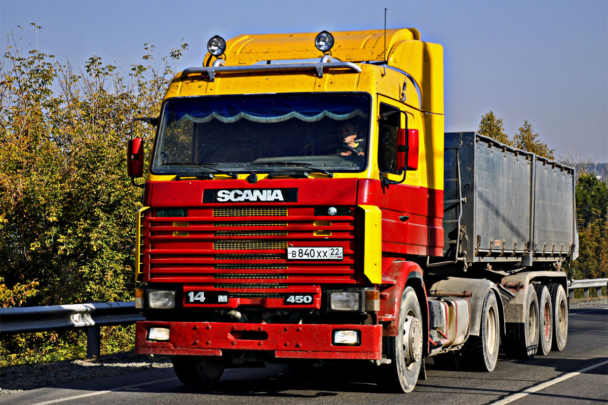 Алтайский край, № В 840 ХХ 22 — Scania (II) R143M