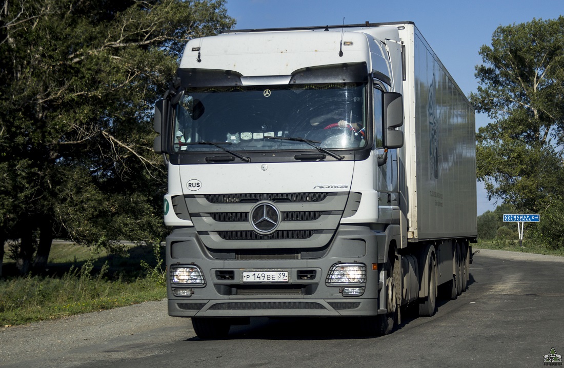 Калининградская область, № Р 149 ВЕ 39 — Mercedes-Benz Actros ('2009) 1844