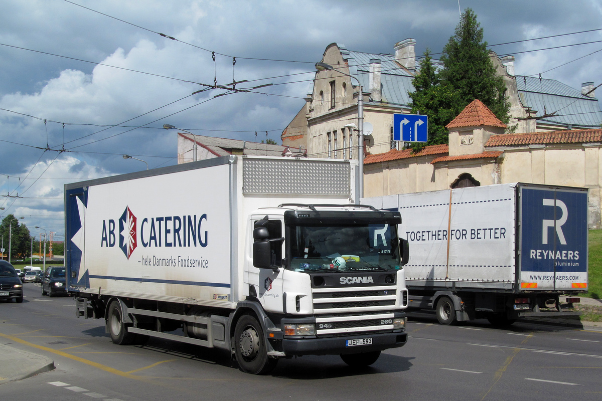 Литва, № JEP 593 — Scania ('1996) P94D