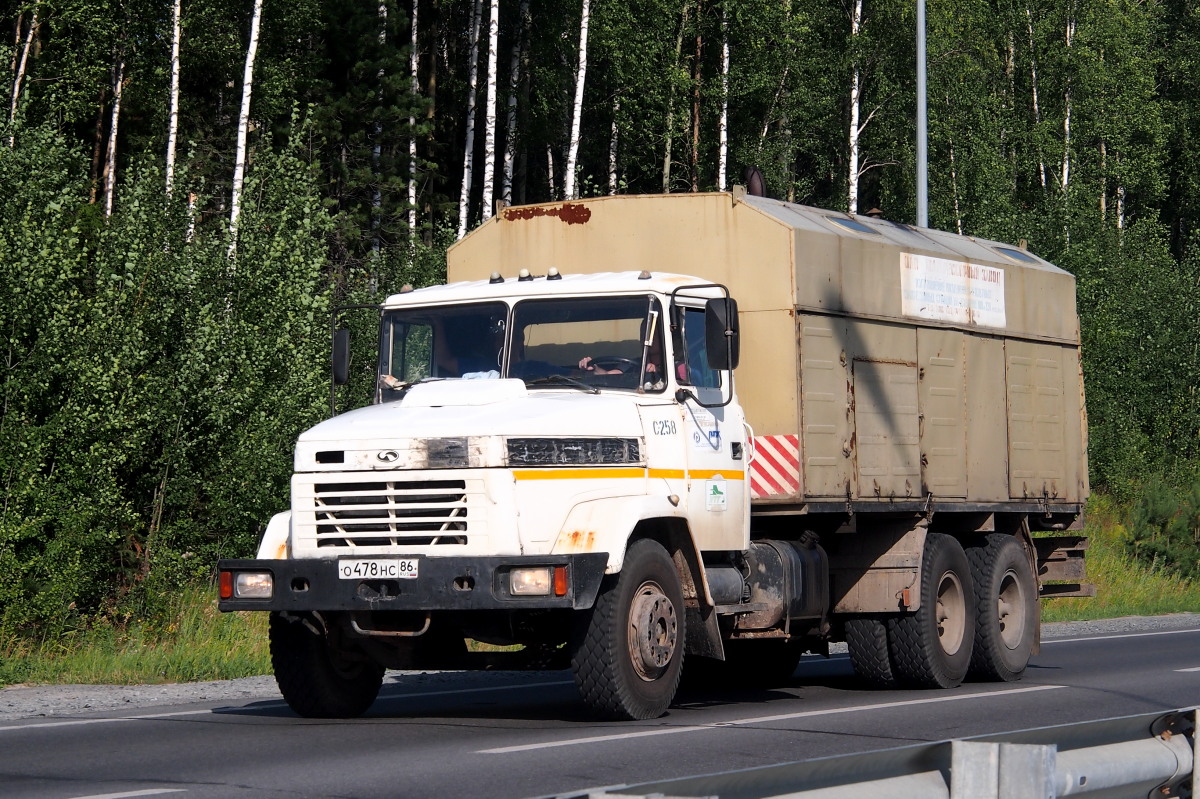 Ханты-Мансийский автоном.округ, № О 478 НС 86 — КрАЗ-65053