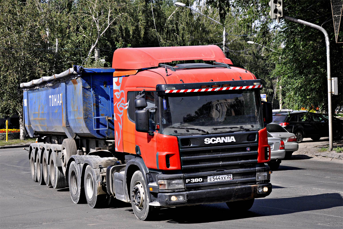 Алтайский край, № Е 544 ХХ 22 — Scania ('1996) P380