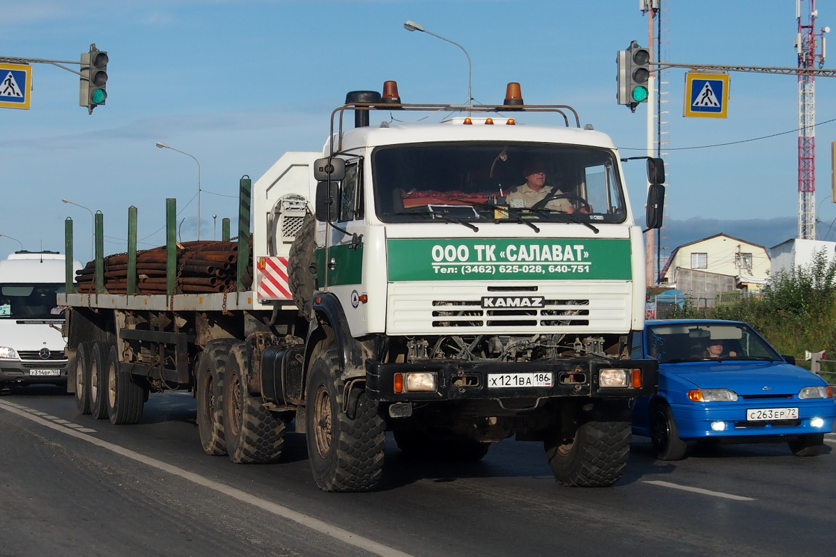 Ханты-Мансийский автоном.округ, № Х 121 ВА 186 — КамАЗ-44108-13 [44108N]