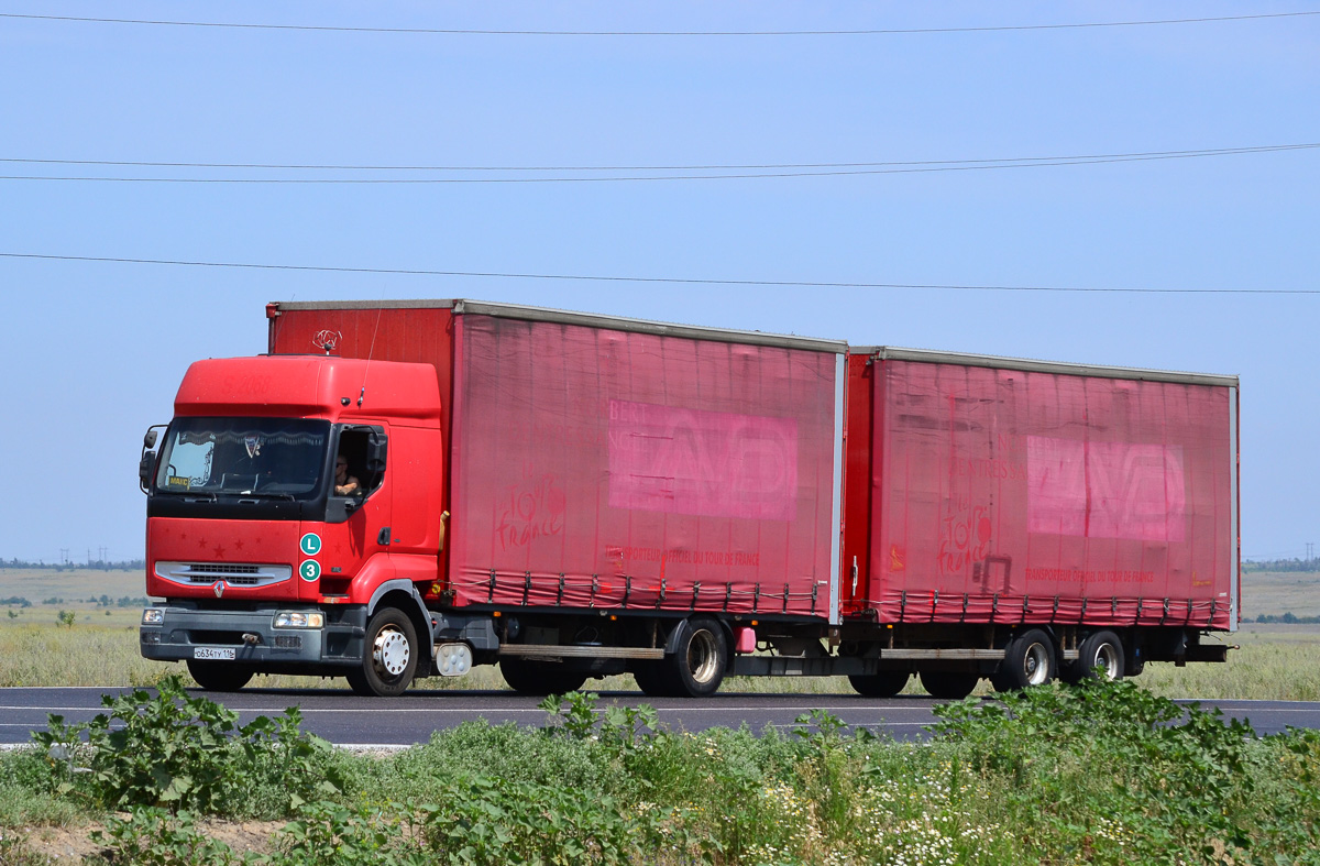 Татарстан, № О 634 ТУ 116 — Renault Premium ('1996)