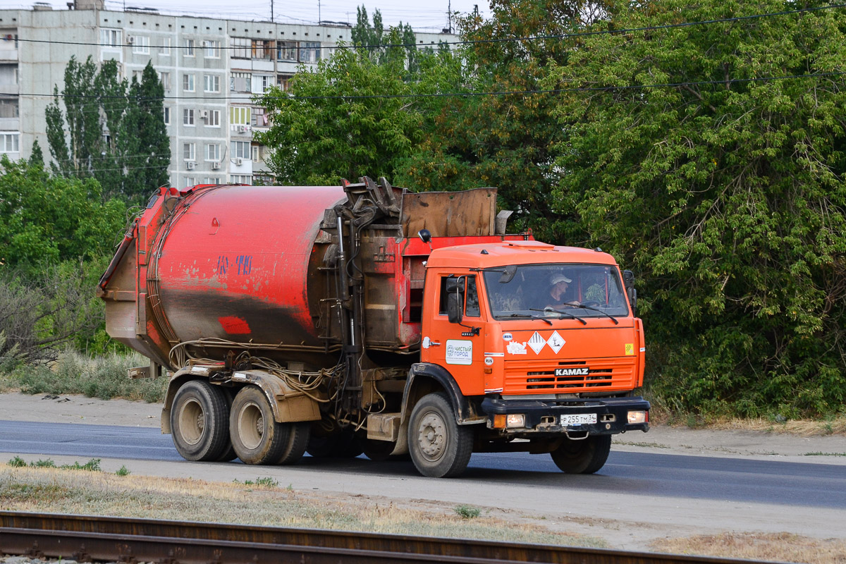 Волгоградская область, № Р 255 ТМ 34 — КамАЗ-65115-62