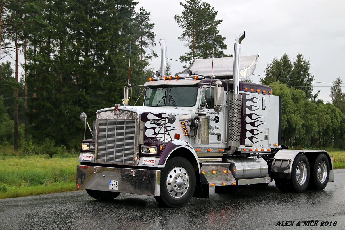 Финляндия, № JOA-617 — Kenworth W900