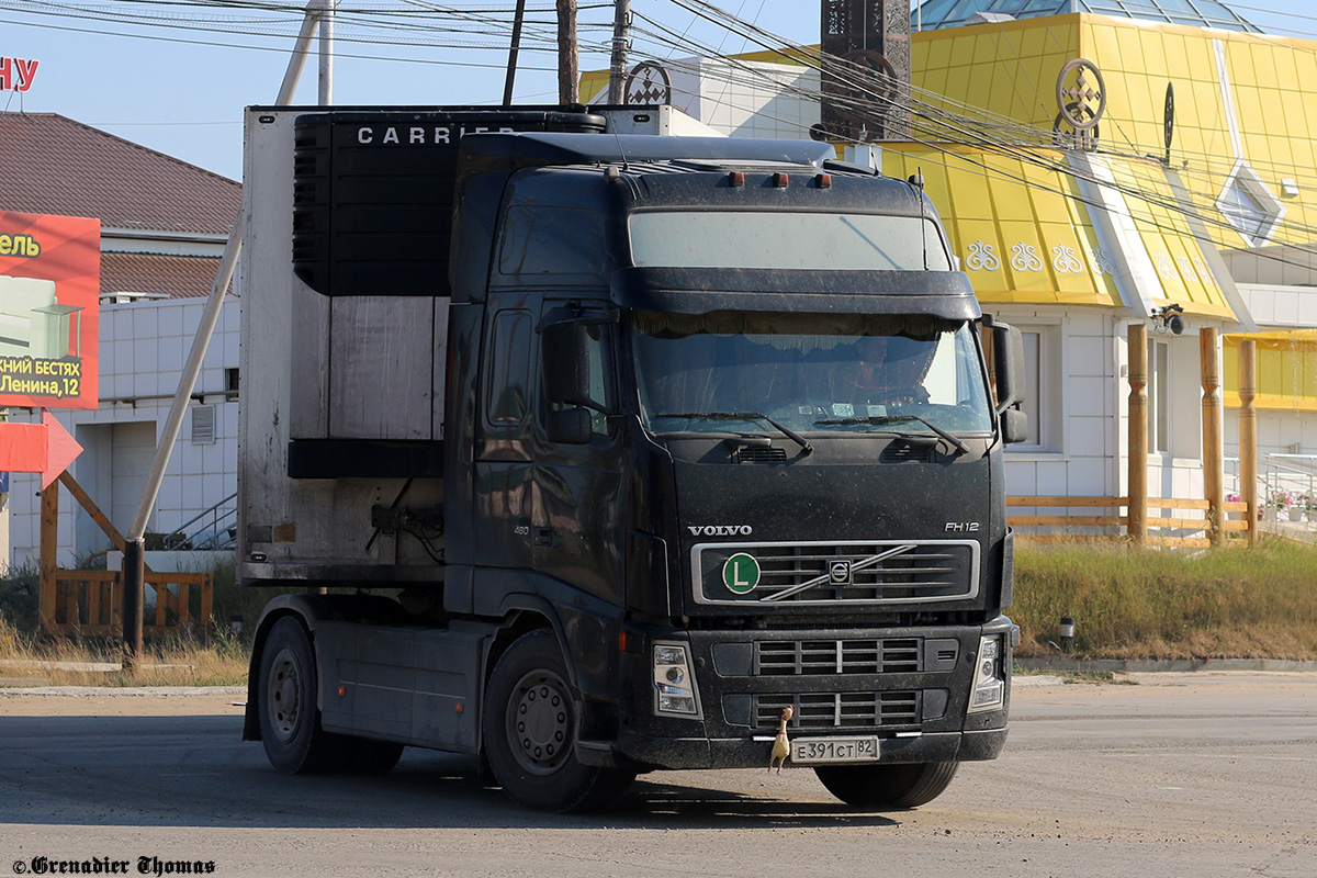 Курская область, № Е 391 СТ 82 — Volvo ('2002) FH12.460