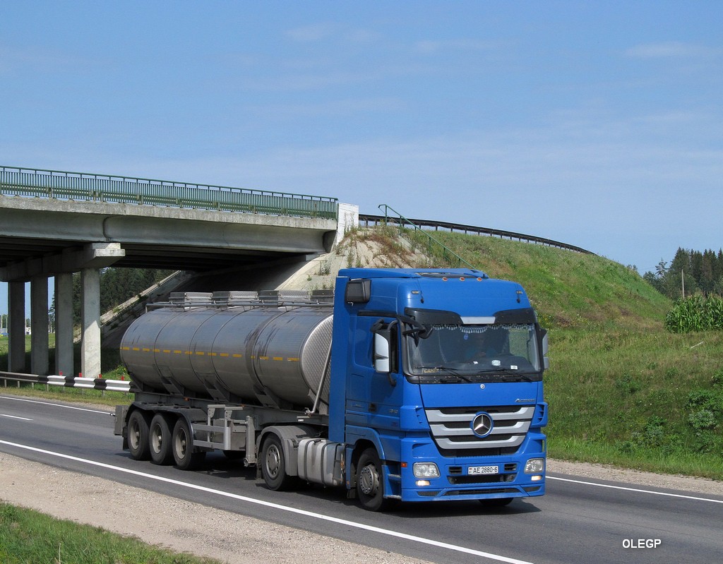 Могилёвская область, № АЕ 2880-6 — Mercedes-Benz Actros ('2009)